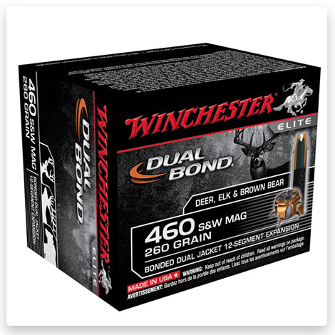 460 S&W - 260 Grain Bonded Dual Jacket - Winchester