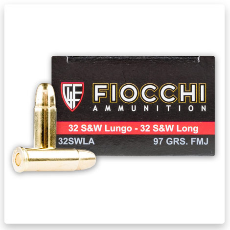 32 S&W Long - 97 Grain FMJ - Fiocchi