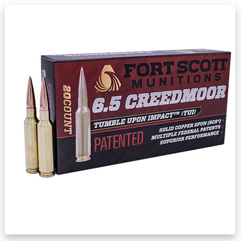 6mm Creedmoor - 123 Grain Centerfire Rifle Ammunition - Fort Scott Munitions