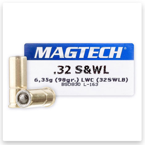 32 S&W Long - 98 Grain LWC - Magtech