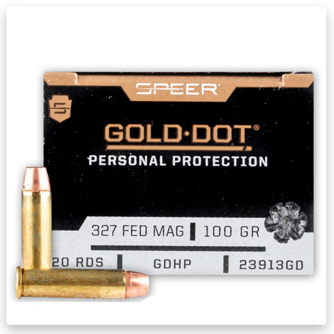 327 Federal Magnum - 100 gr JHP - Speer Gold Dot