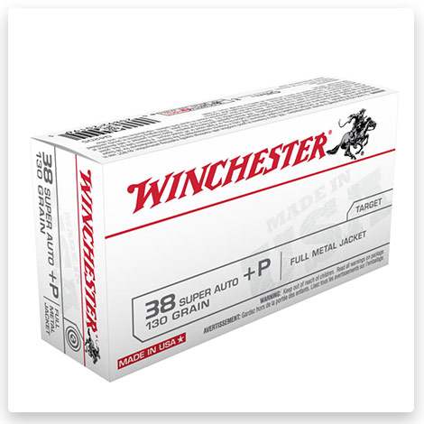 38 Super - 130 Grain FMJ - Winchester