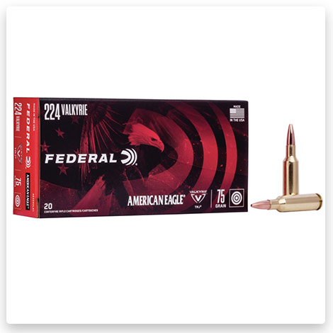 224 Valkyrie - 75 Grain TMJ - Federal Premium