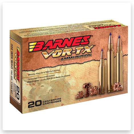 270 Winchester Short Magnum - 140 Grain TSX BT Rifle Cartridges - Barnes