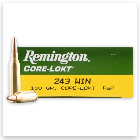 243 – 100 Grain PSP – Remington Coke-Lokt