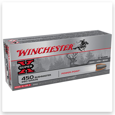 450 Bushmaster - 260 Grain Power-Point - Winchester