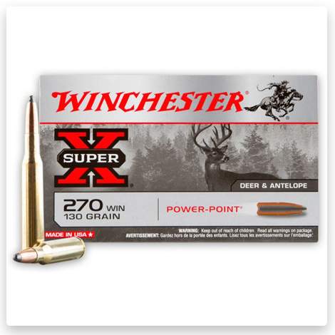 270 - 130 gr PP - Winchester Super-X