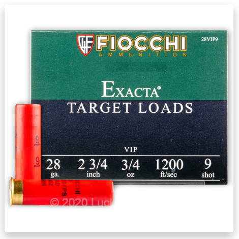 28 Gauge - 2-3/4" #9 Target - Fiocchi