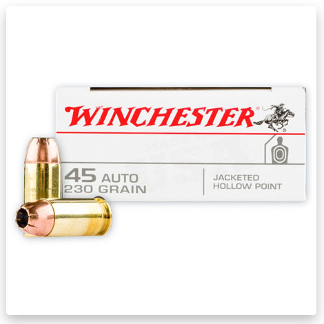 45 ACP - 230 gr JHP - Winchester USA