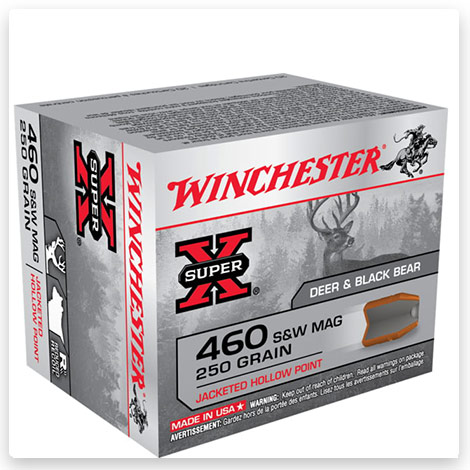460 S&W - 250 Grain Jacketed Hollow Point - Winchester