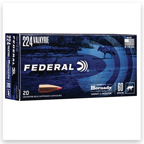 224 Valkyrie - 60 Grain Hornady V-Max - Federal Premium