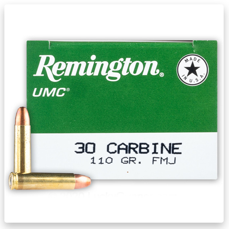 30 Carbine - 110 Grain MC - Remington UMC