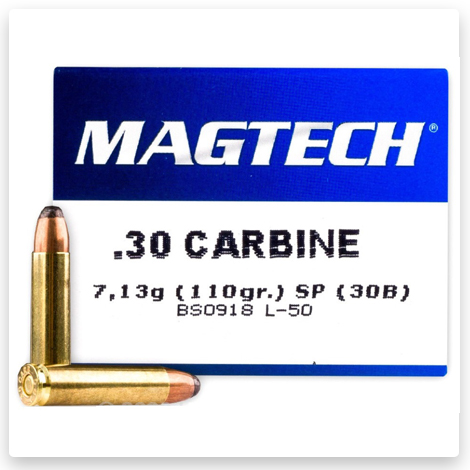 30 Carbine - 110 gr SP - Magtech