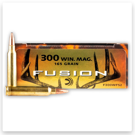 300 Winchester Magnum - 165 Grain Fusion - Federal Fusion