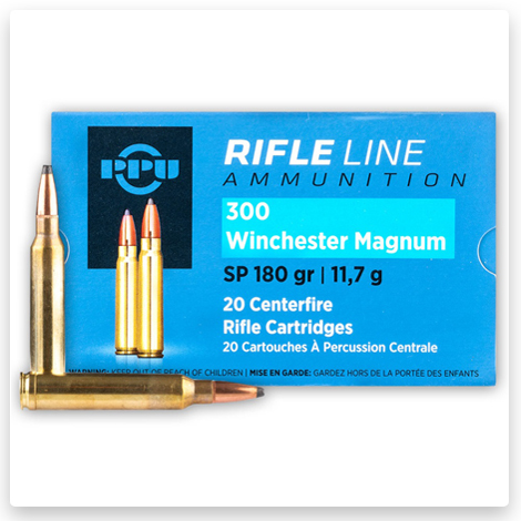 300 Winchester Magnum - 180 Grain SP - Prvi Partizan