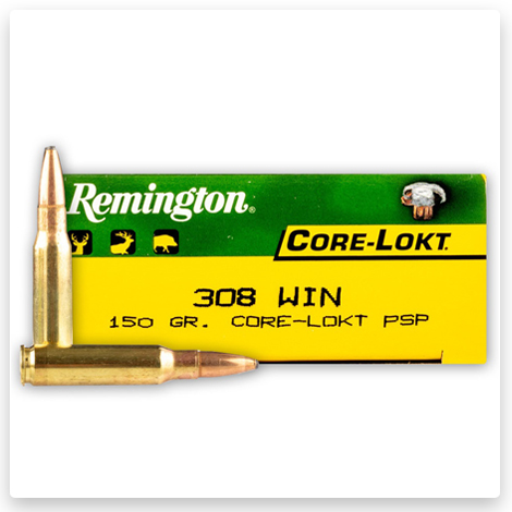 308 - 150 Grain PSP - Remington Core-Lokt
