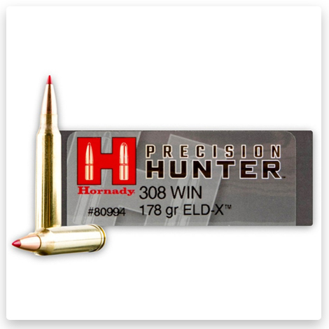 308 - 178 Grain ELD-X - Hornady Precision Hunter