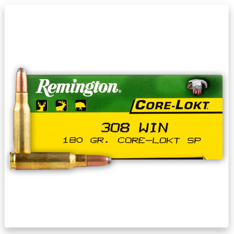 308 - 180 Grain SP - Remington Core-Lokt