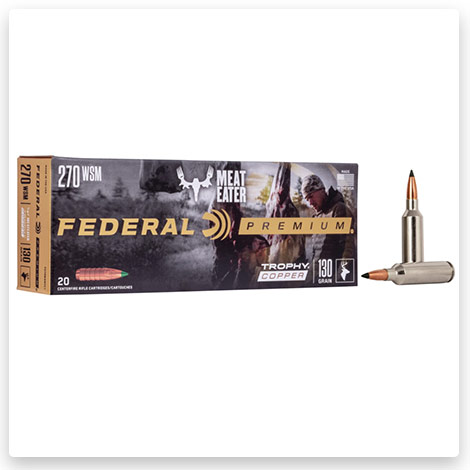 270 Winchester Short Magnum - 130 Grain Trophy Copper - Federal Premium