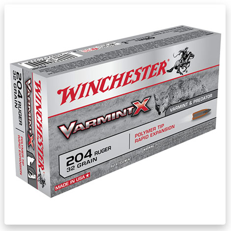 204 Ruger Ammo - 32 Grain Rapid Expansion Polymer Tip - Winchester
