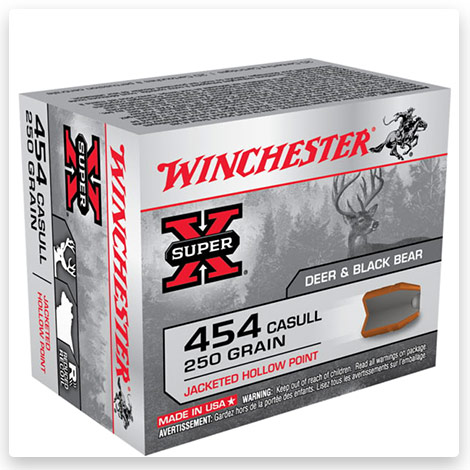 454 Casull - 250 Grain Jacketed Hollow Point - Winchester
