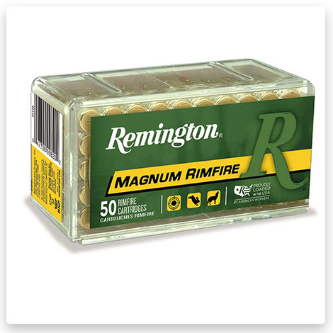 22 Winchester Rimfire - 40 Grain Pointed Soft Point Brass Cased - Remington