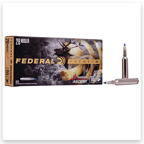 28 Nosler - 155 Grain Terminal Ascent - Federal Premium