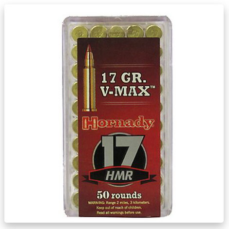 17 Hornady Magnum Rimfire - 17 Grain V-MAX - Hornady