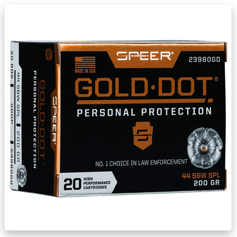 44 Special - 200 Grain Gold DHP - Speer Gold Dot