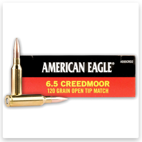 6.5 Creedmoor - 120 Grain OTM - Federal American Eagle