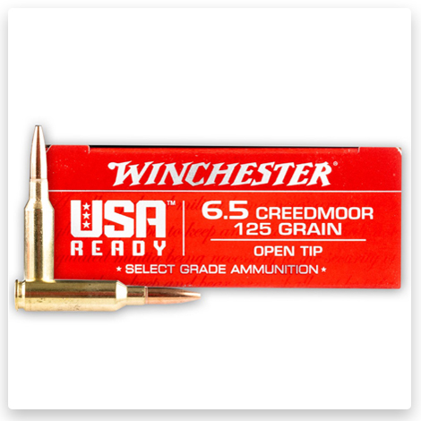 6.5 Creedmoor - 125 Grain OT - Winchester USA Ready