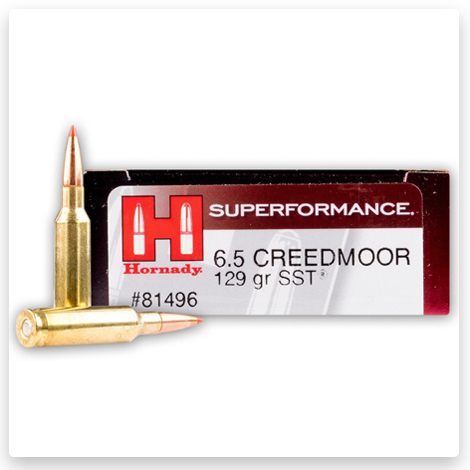6.5 Creedmoor - 129 gr - SST Polymer Tip - Hornady
