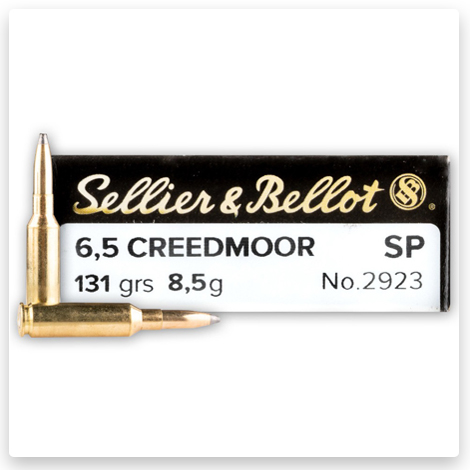 6.5 Creedmoor - 131 Grain SP - Sellier & Bellot