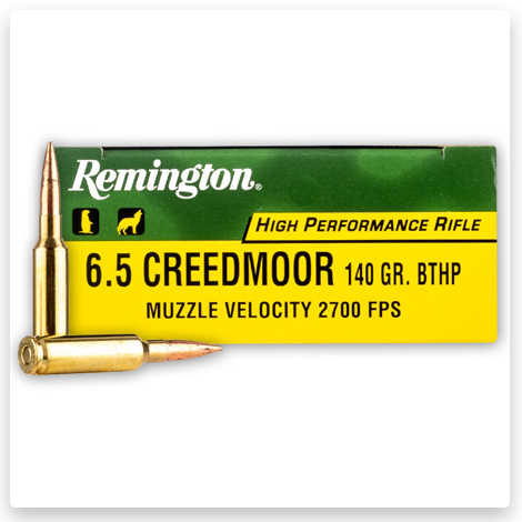 6.5 Creedmoor - 140 Grain BTHP - Remington High Performance Rifle
