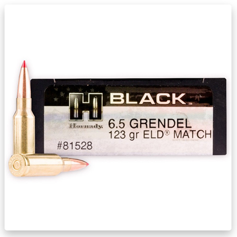 6.5 Grendel - 123 Grain ELD Match - Hornady Match