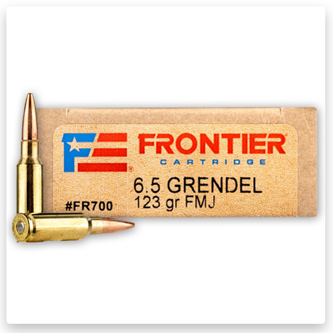 6.5 Grendel - 123 Grain FMJ - Hornady Frontier
