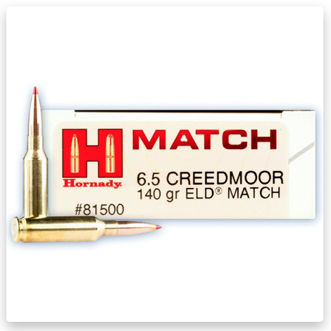 6.5mm Creedmoor - 140 Grain ELD Match - Hornady