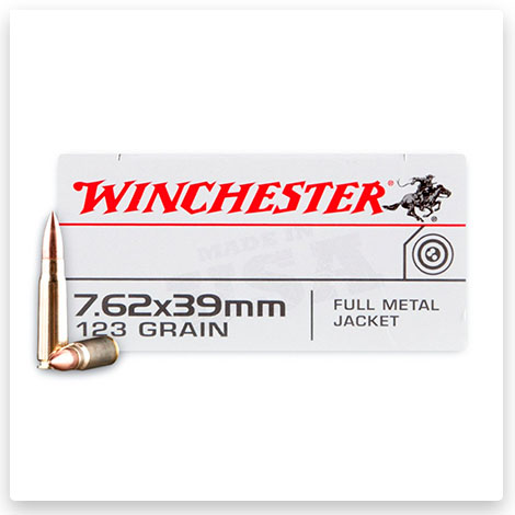 7.62x39 - 123 gr FMJ - Winchester USA