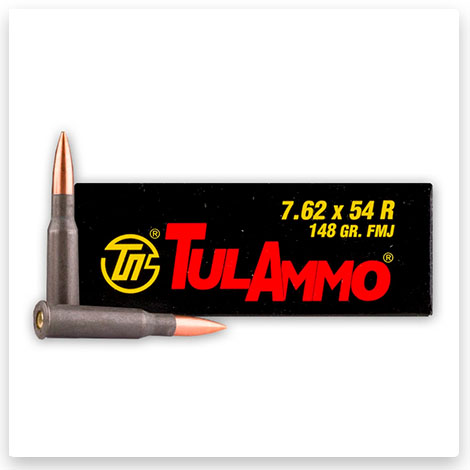 7.62x54r - 148 Grain FMJ - Tula