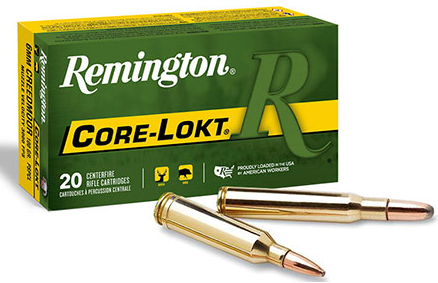 338 Winchester Magnum – 225 Grain Core-Lokt Pointed Soft Point – Remington
