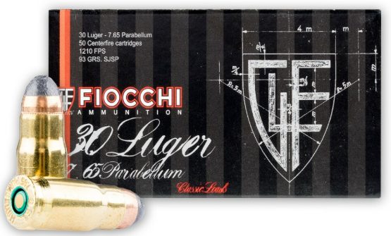 30 Luger – 93 Gr SJSP – Fiocchi