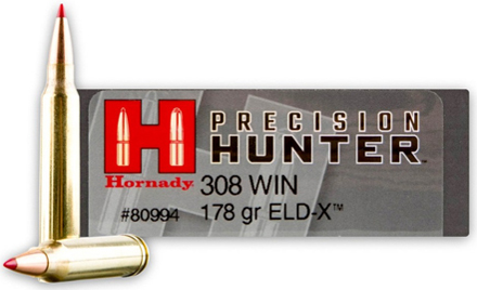308 – 178 Grain ELD-X – Hornady Precision Hunter