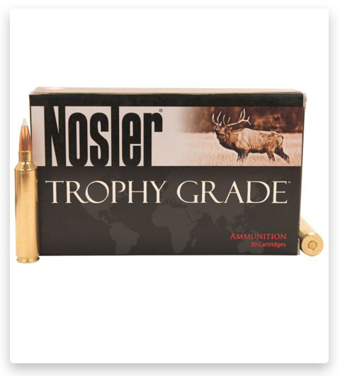 Nosler Trophy Grade .28 Nosler 160 Grain AccuBond Brass Cased