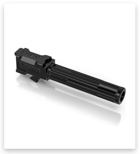 Lantac 01GBG19NTHBL 9INE Glock 19 9mm Luger 4.01