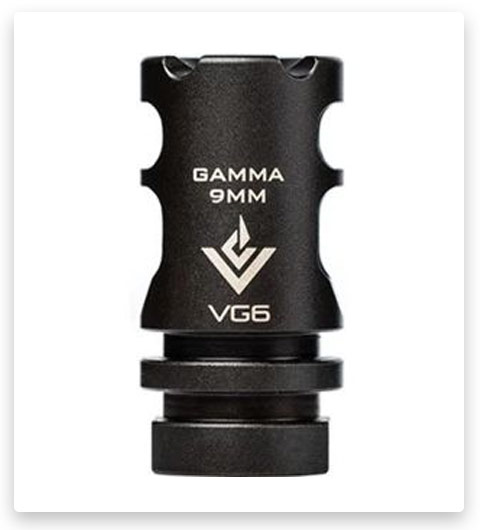 VG6 Precision GAMMA 9mm Muzzle Brake Compensator Hybrid