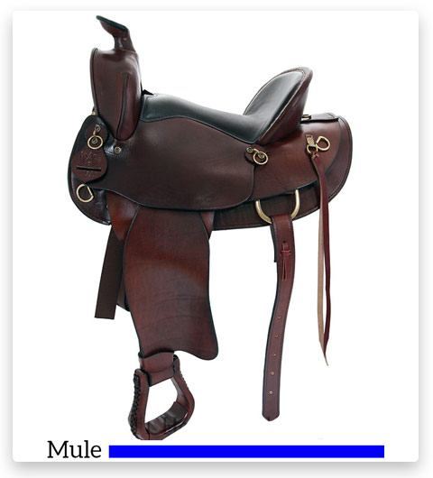 American Saddlery The Mule Tamer Western Mule Saddle