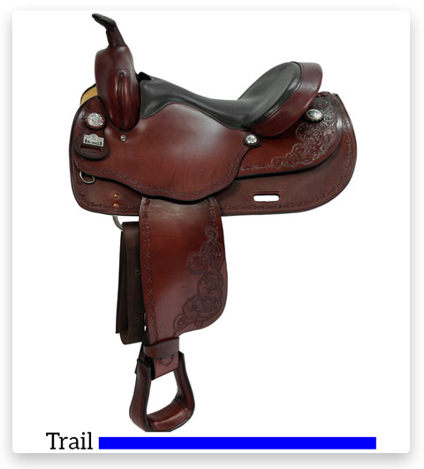 Big Horn Haflinger Withered Short Western Trail Saddle