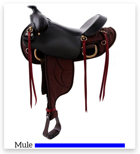 Big Horn King Of Mules Cordura Western Mule Saddle