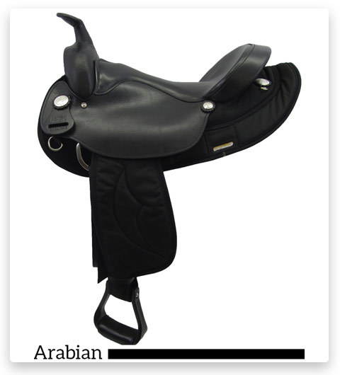Big Horn Synthetic Western Arabian Saddle