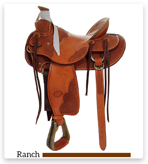 Billy Cook 2181 Wade Tree Ranch Western Saddle